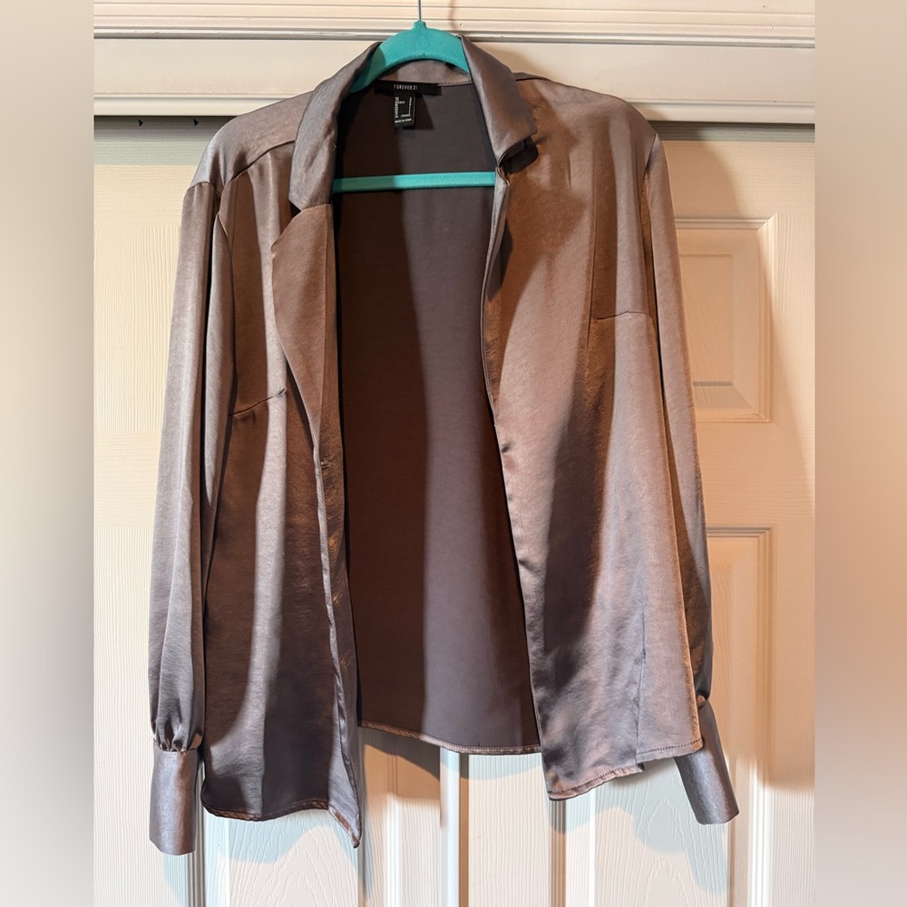 Forever 21 Brown / Mauve Top